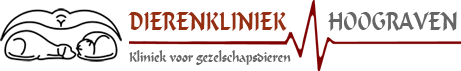 Logo van Dierenkliniek Hoograven, kliniek voor gezelschapsdieren.